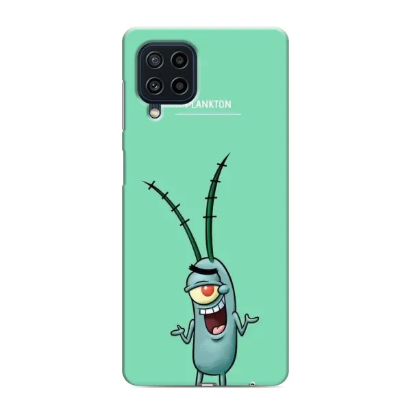 Чохол з принтом «Персонаж Планктон» для Samsung Galaxy M32