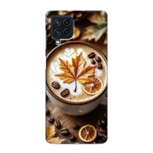 Чохол з унікальним дизайном 'Осінь з кавою' для Samsung Galaxy M32 (Пряна кава)