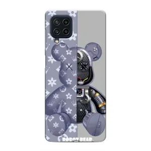 Круті Чохли Луі Віттон для Samsung Galaxy M32 (AlphaPrint) (Робот Медведик)