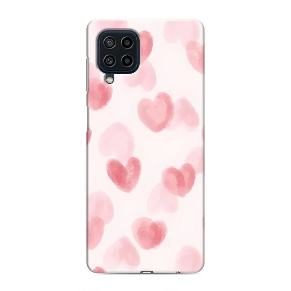 Чехол с принтом «Розовые сердечки» для Samsung Galaxy M32 Чехол с принтом «Розовые сердечки» для Samsung Galaxy M32