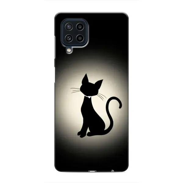 Чехол с принтом «Силуэт котика» для Samsung Galaxy M32 Чехол с принтом «Силуэт котика» для Samsung Galaxy M32