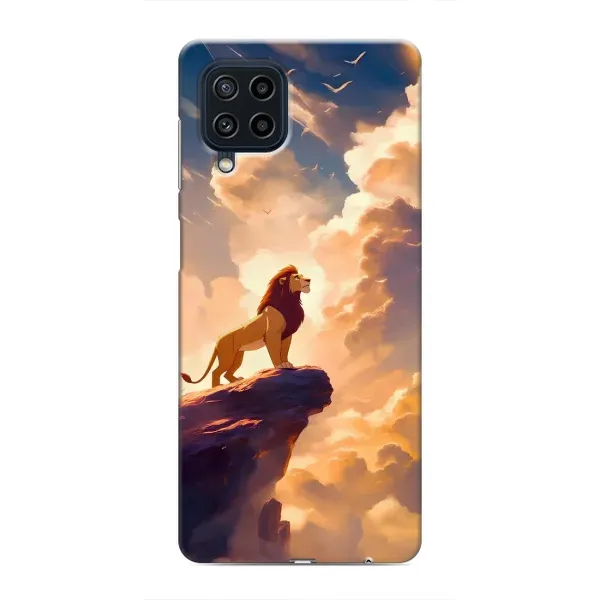 Чехол с принтом «Симба на скале» для Samsung Galaxy M32