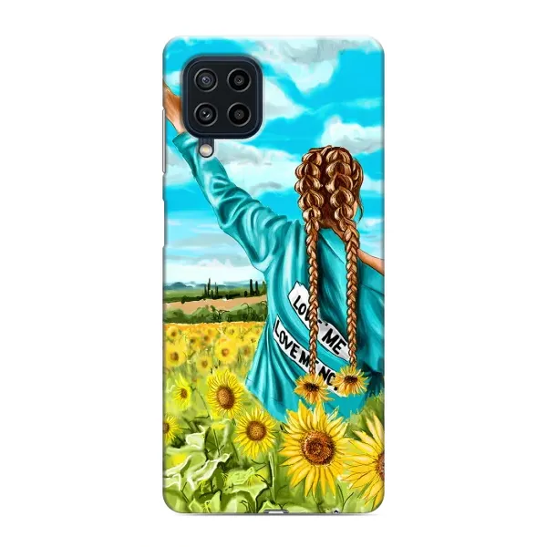 Чехол с принтом «Украиночка» для Samsung Galaxy M32 Чехол с принтом «Украиночка» для Samsung Galaxy M32