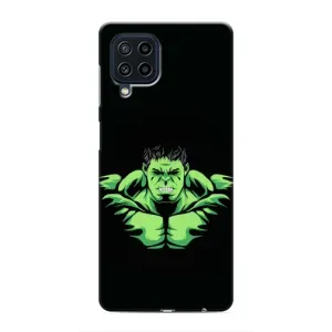 Чохли з героями Марвел Samsung Galaxy M32 (VPrint) (Зелений Халк)