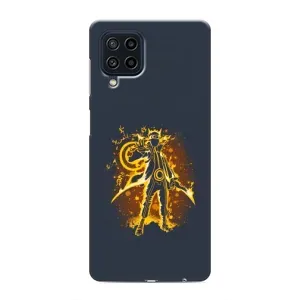 Naruto Anime Чохли для Самсунг Галаксi М32 (AlphaPrint) (золотий Наруто)