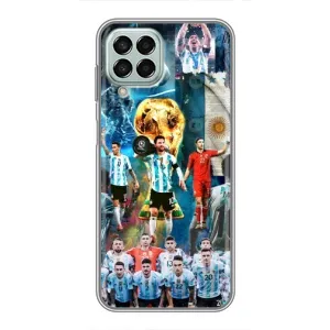 Чехлы Месси для Samsung Galaxy M33 (5G) (M336B) (AlphaPrint) (Аргентина Месси)