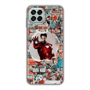 Чехлы с героями Марвел Samsung Galaxy M33 (5G) (M336B) (VPrint) (Айронмен)