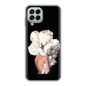 Чехлы (ART) Цветы на Samsung Galaxy M33 (5G) (M336B) (VPrint) (Білі квіти)