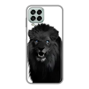 Чохли з картинкою животних Samsung Galaxy M33 (5G) (M336B) (Чорний ЛЕВ)