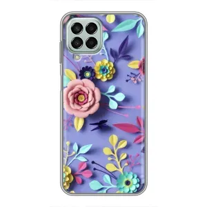 Чехлы с Цветами для Samsung Galaxy M33 (5G) (M336B) (VPrint) (Цветочный дизайн)