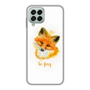 Чохли з картинкою Лисичка для Samsung Galaxy M33 (5G) (M336B) (VPrint) (Дівчинка Лиса)