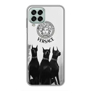 Чохли VERSACE для Samsung Galaxy M33 (5G) (М336B) (PREMIUMPrint) (Доберман Версаче)