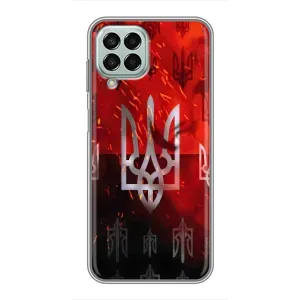 Украинские Чехлы для Samsung Galaxy M33 (5G) (M336B) с картинкой УПА (AlphaPrint) (ГЕРБ УПА)