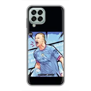 Чохли з футболістом Ерлінг Холанд для Samsung Galaxy M33 (5G) (M336B) (AlphaPrint) (гол Ерлінг Холанд)