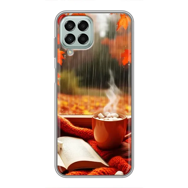 Чехол с принтом «Кофе и дождь» для Samsung Galaxy M33 (5G) (M336B) Чехол с принтом «Кофе и дождь» для Samsung Galaxy M33 (5G) (M336B)