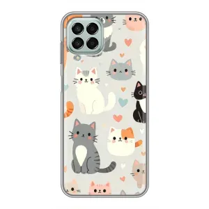 Чохол з малюнком кіт на Samsung Galaxy M33 (5G) (M336B) (Колаж котів)