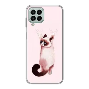 Чохол на Samsung Galaxy M33 (5G) (М336B) з Котиками (VPrint) (Котик падає)