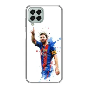 Чехлы Месси для Samsung Galaxy M33 (5G) (M336B) (AlphaPrint) (Лео Месси)