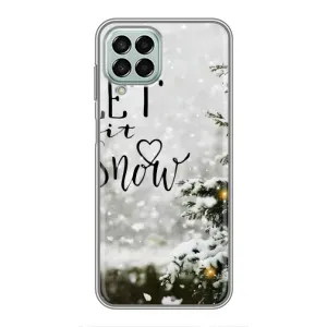 Новорічні, Святкові Чохли для Samsung Galaxy M33 (5G) (M336B) - 2024 год (Let it snow)