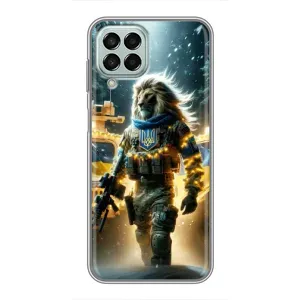 Українські, патріотичні Чохли для Samsung Galaxy M33 (5G) (М336B) (ЛЕВ ЗСУ)