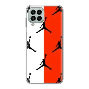Чохли для Samsung Galaxy M33 (5G) (M336B) - з картинкою JORDAN (AlphaPrint) (Лого Джордан)