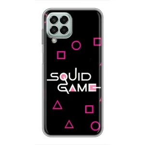 Чехол Гра в кальмара для Samsung Galaxy M33 (5G) (M336B) (Паттерн Игра кальмара)