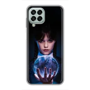 Чехол с дизайном Венздей 2 на Samsung Galaxy M33 (5G) (M336B) (Магическая сфера Уэнздей)