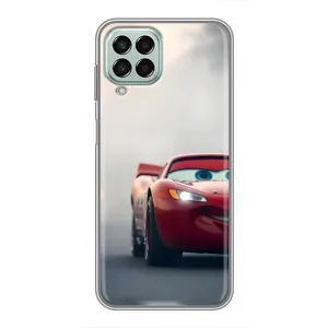 Силиконовый чехол Маквин для Samsung Galaxy M33 (5G) (M336B) (Скоростной Маквин)