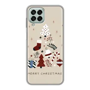 Різдвяні, Святкові Чохли для Samsung Galaxy M33 (5G) (М336B) (Merry Christmas)