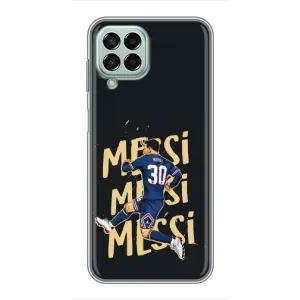 Чехлы для Samsung Galaxy M33 (5G) (M336B) (Leo чемпион) (AlphaPrint) (Messi ПСЖ)