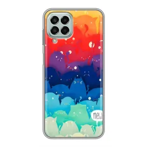 Чохол на Samsung Galaxy M33 (5G) (М336B) з Котиками (VPrint) (Mew)