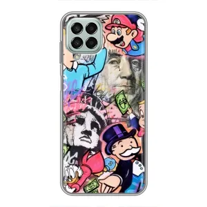 Чохли з крутими принтами для Samsung Galaxy M33 (5G) (M336B) - (PREMIUMPrint) (Monopoly man)