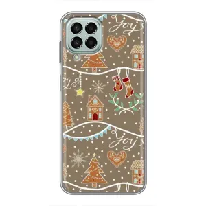 Новорічні, Святкові Чохли для Samsung Galaxy M33 (5G) (M336B) - 2024 год (Новорічні пряники)