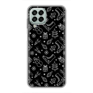 Новорічні, Святкові Чохли для Samsung Galaxy M33 (5G) (M336B) - 2024 год (Новорічний фон)