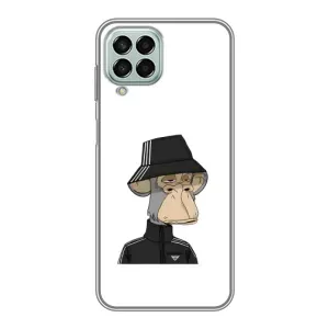 Чехлы с Обезьянами NFT для Samsung Galaxy M33 (5G) (M336B) (AlphaPrint) (обезьяна NFT Adidas)