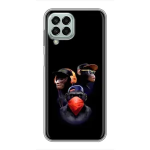 Чохол з Мавпами Samsung Galaxy M33 (5G) (M336B) - (AlphaPrint) (Три мавпи)