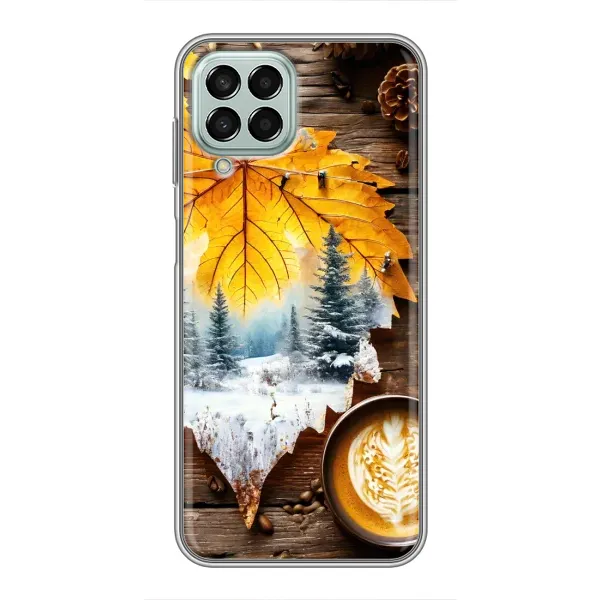 Чехол с принтом «Осенне-зимний кофе» для Samsung Galaxy M33 (5G) (M336B) Чехол с принтом «Осенне-зимний кофе» для Samsung Galaxy M33 (5G) (M336B)