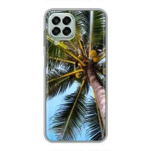 Силіконовий чохол з КАРТИНКАМИ літо для Samsung Galaxy M33 (5G) (M336B) (AlphaPrint) (Пальма)