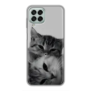 Чохол з малюнком кіт на Samsung Galaxy M33 (5G) (M336B) (Пара котів)