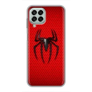 Чехол с человеком пауком для Samsung Galaxy M33 (5G) (M336B) - (AlphaPrint) (Паук Марвел)