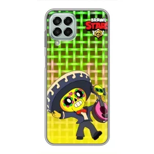 Чехлы Brawl Stars для Samsung Galaxy M33 (5G) (M336B) (AlphaPrint) (Поко в самбреро)