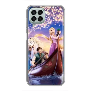 Чехол для Ребёнка на Самсунг М33 (5G) (VPrint) (Рапунцель и Флин)