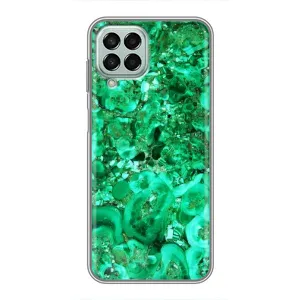 Мраморний чехол на Samsung Galaxy M33 (5G) (M336B) (VPrint) (Салатовий Мрамор)