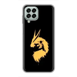 Naruto Anime Чохли для Samsung Galaxy M33 (5G) (М336B) (AlphaPrint) (силует Курама Наруто)