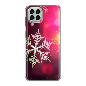 Новорічні Чохли для Samsung Galaxy M33 (5G) (М336B) (VPrint) (Сніжинка)