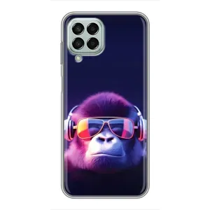 Чохол з Мавпами Samsung Galaxy M33 (5G) (M336B) - (AlphaPrint) (Стильна мавпа)