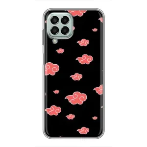 Чехлы Персонажи Аниме Наруто для Samsung Galaxy M33 (5G) (M336B) (AlphaPrint) (Тучки Аниме)