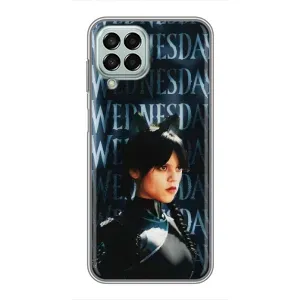 Чохли Венсдей на Samsung Galaxy M33 (5G) (M336B) Уенсдей (AlphaPrint) (Венздей кішка)