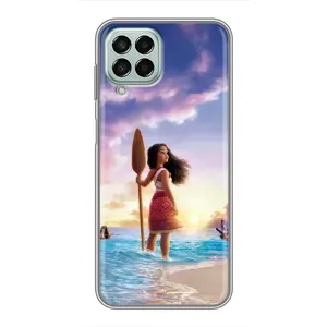 Чехол с мультфильмом Моана Samsung Galaxy M33 (5G) (M336B) (Моана с веслом)
