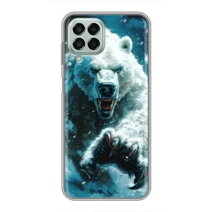 Чохол з картинкою 'Хижаки' для Samsung Galaxy M33 (5G) (M336B) (Полярний ведмідь)